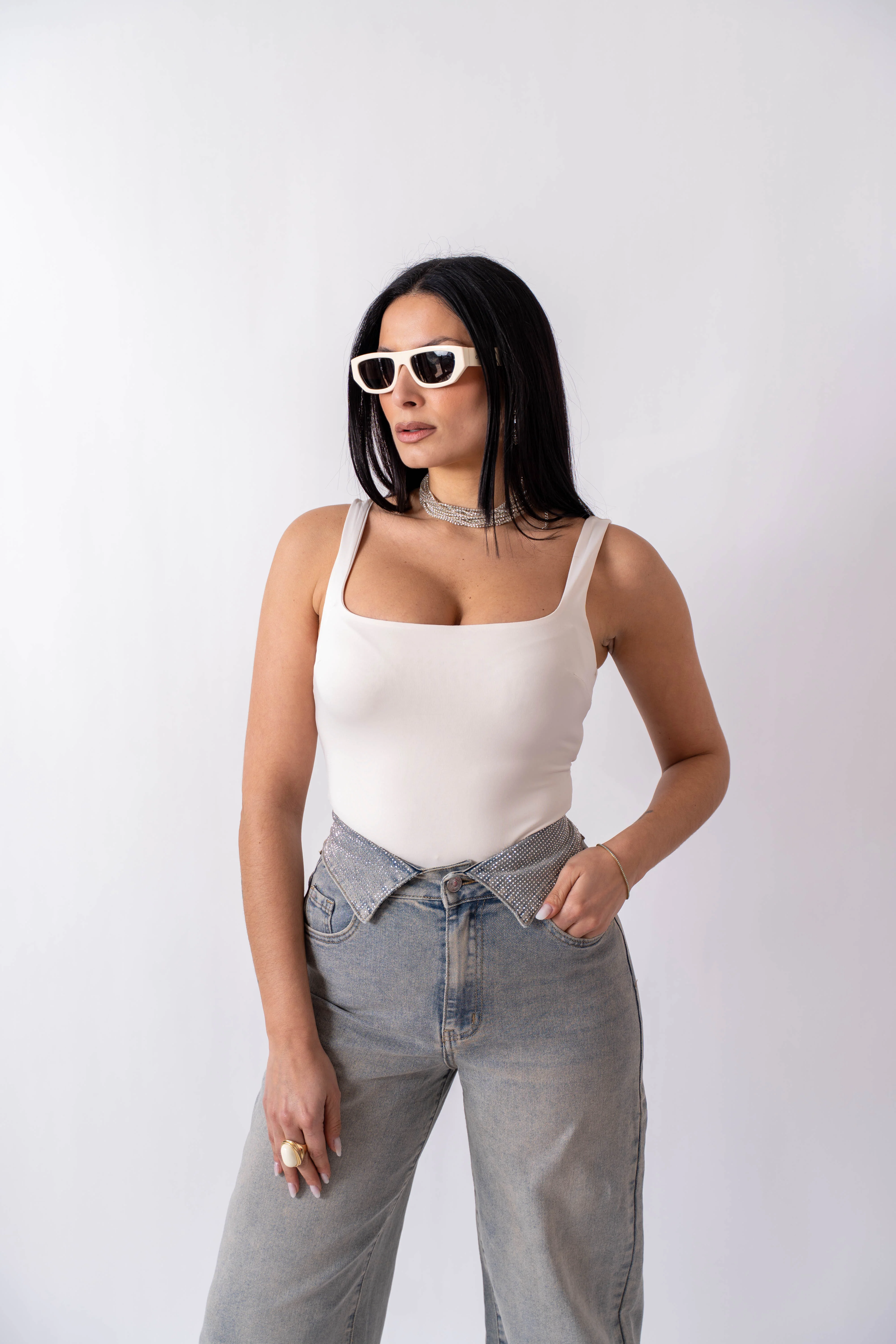 Body Scollo Quadrato