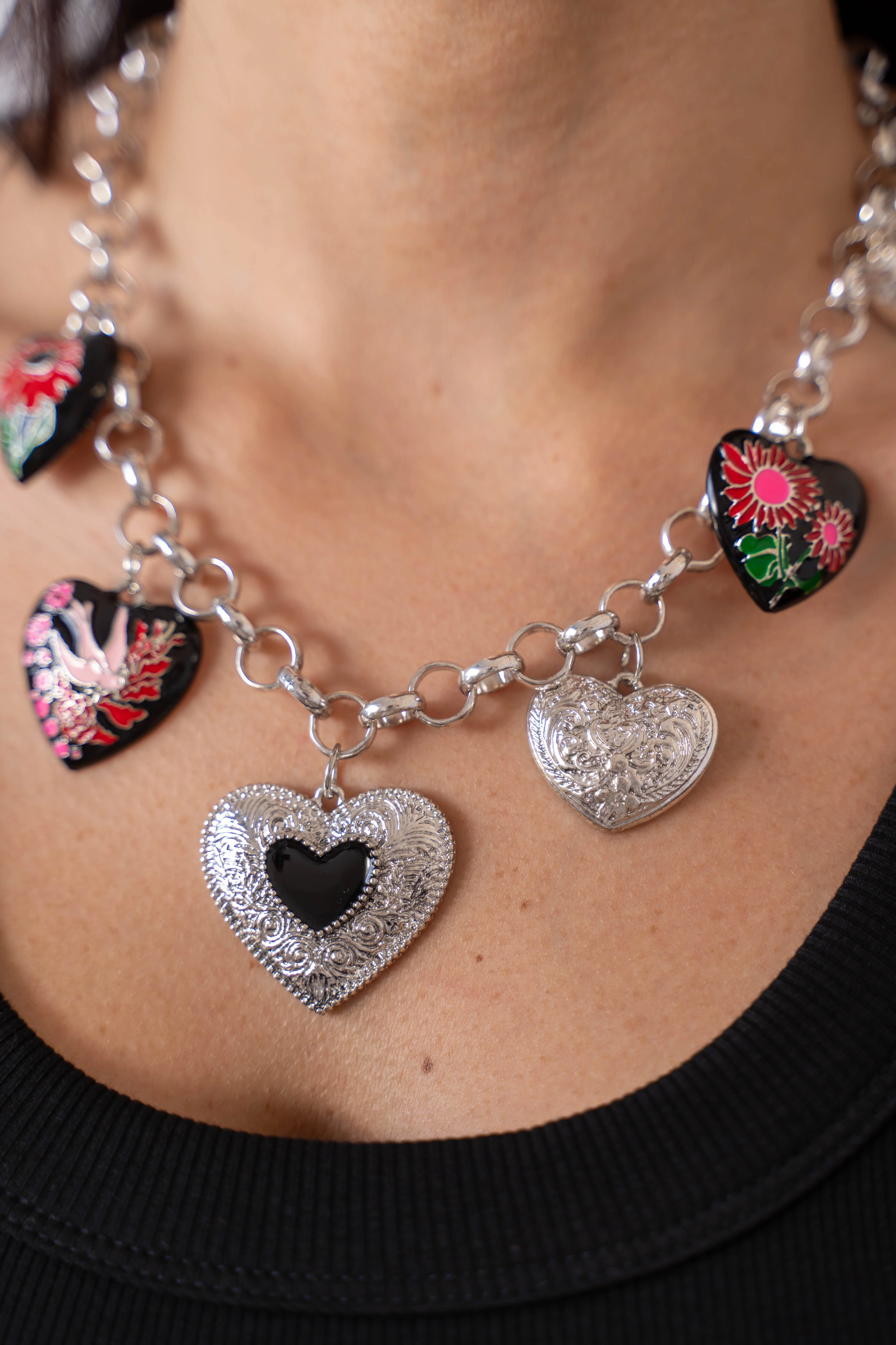 Collana Big Heart Silver - Image 2