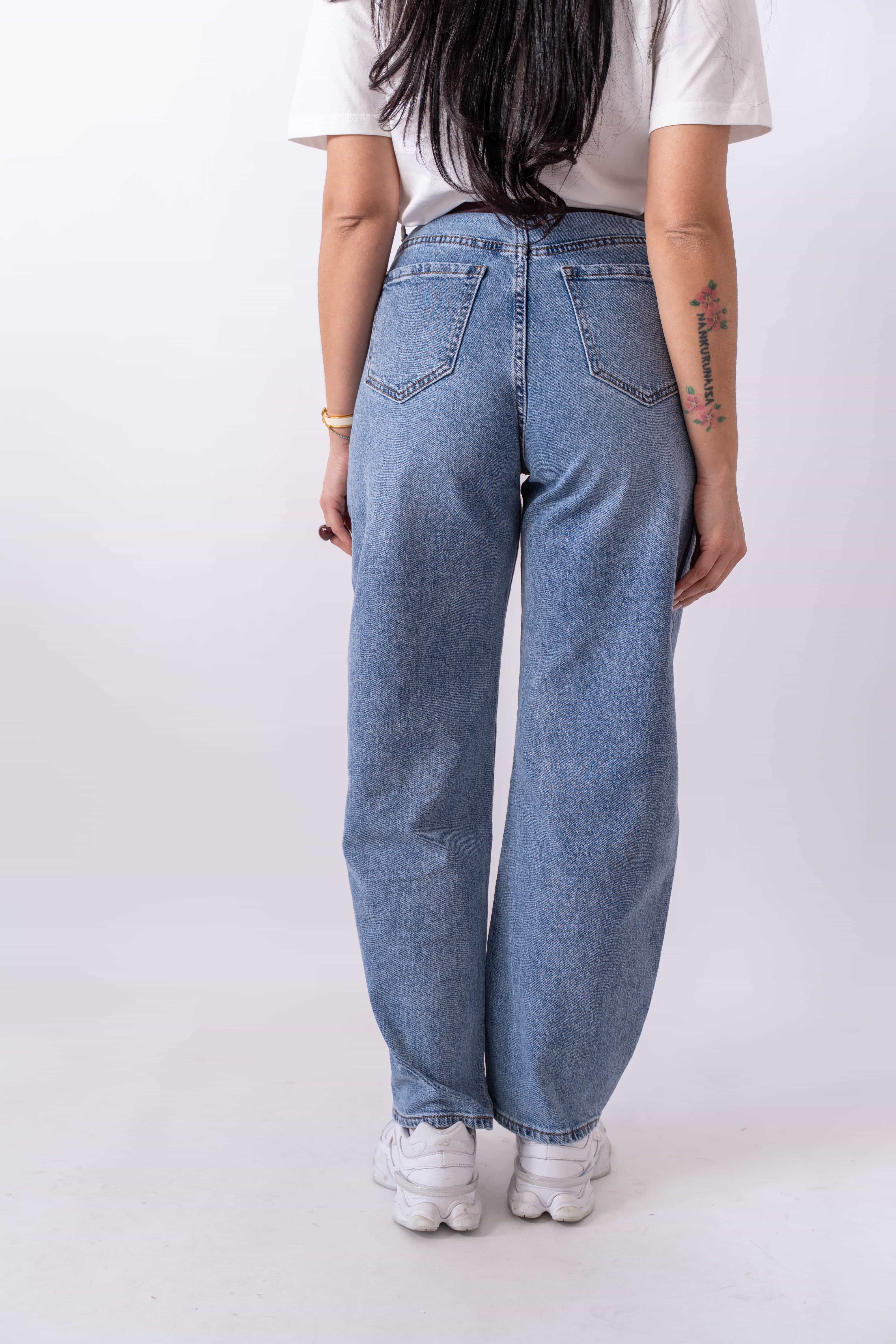 Jeans Balloon Fit Chiaro - Image 3