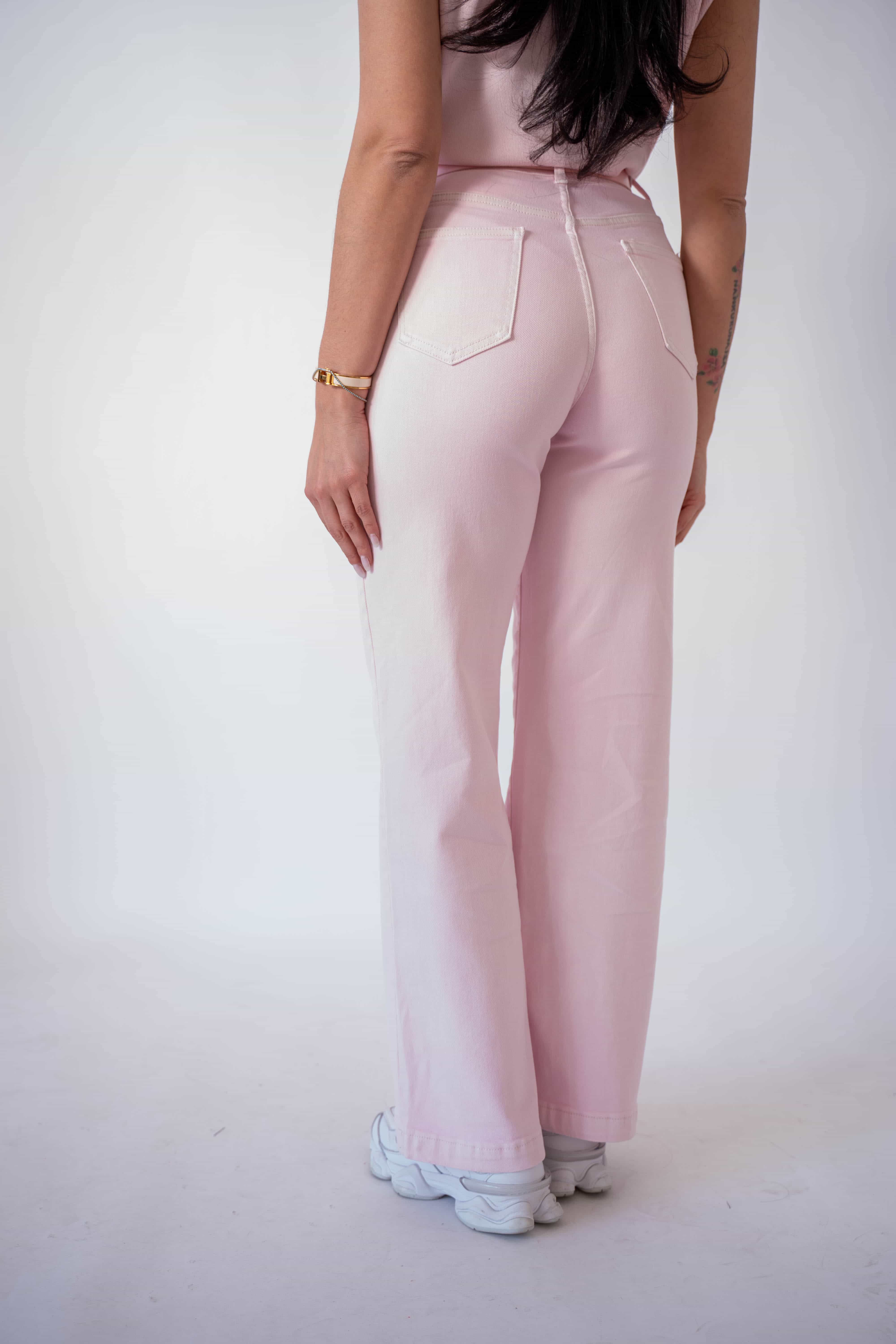Jeans Rose Con Cintura - Image 3