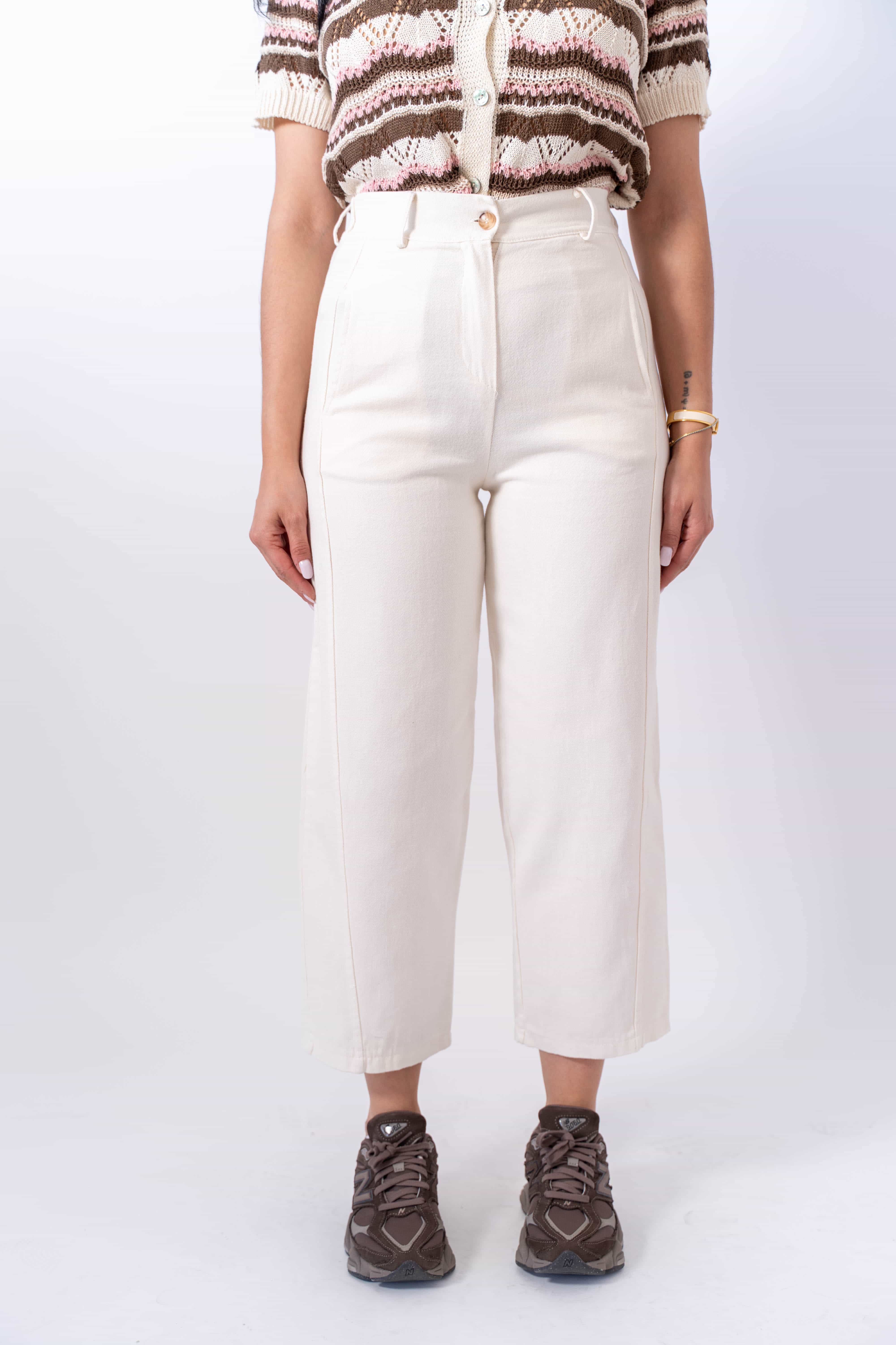 Pantalone Cream