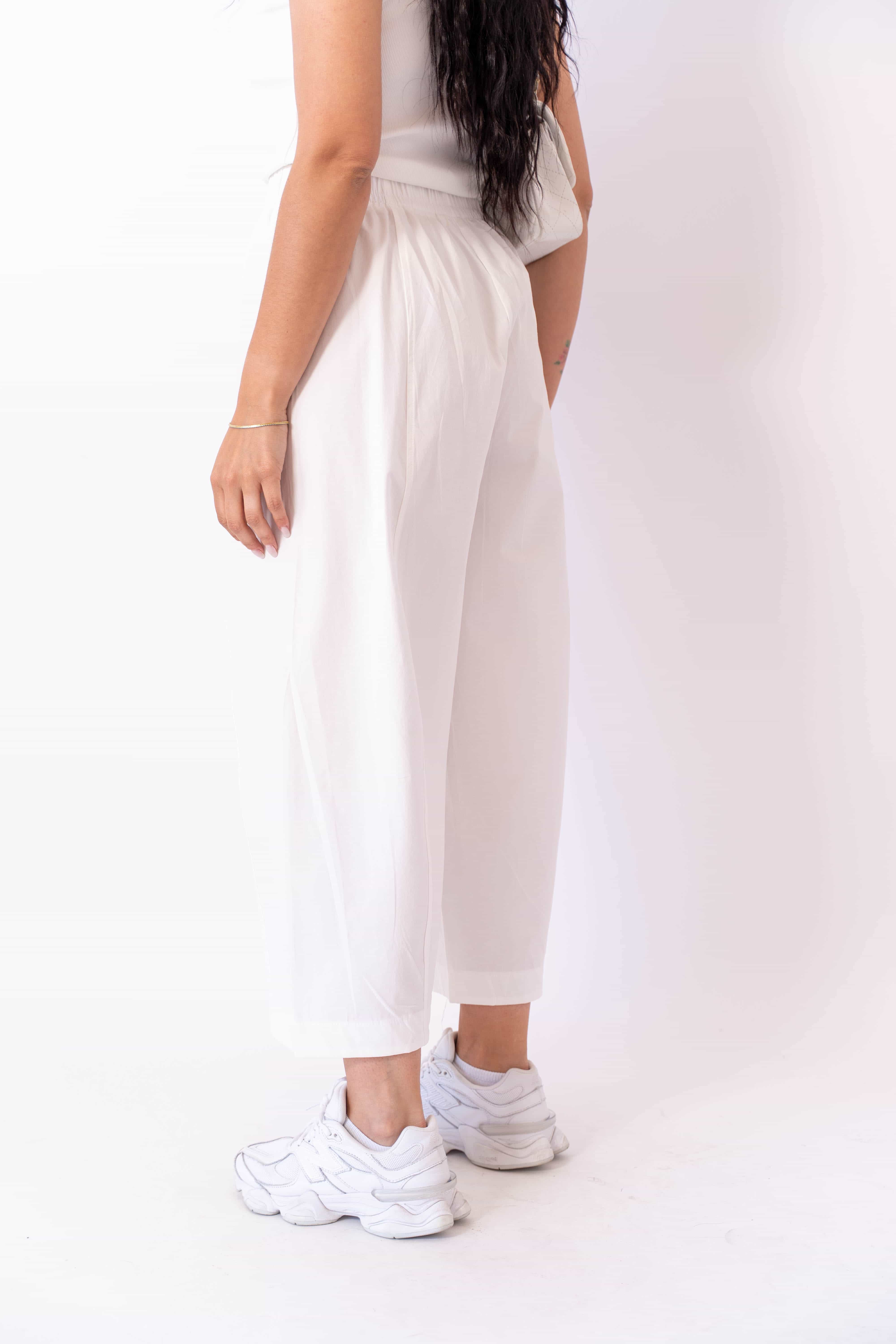 Pantalone White Balloon - Image 3