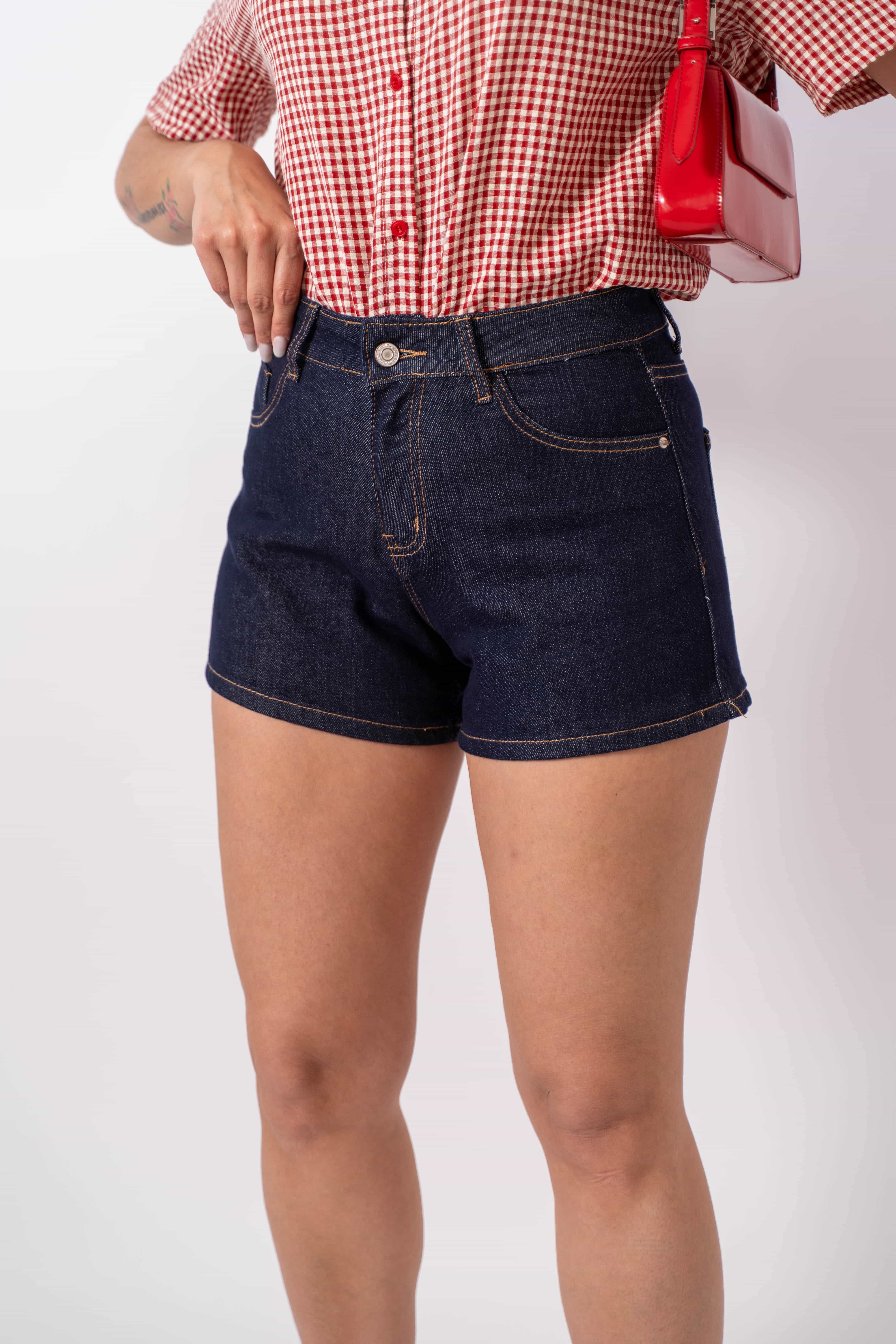 Shorts In Denim Lavaggio Zero - Image 2