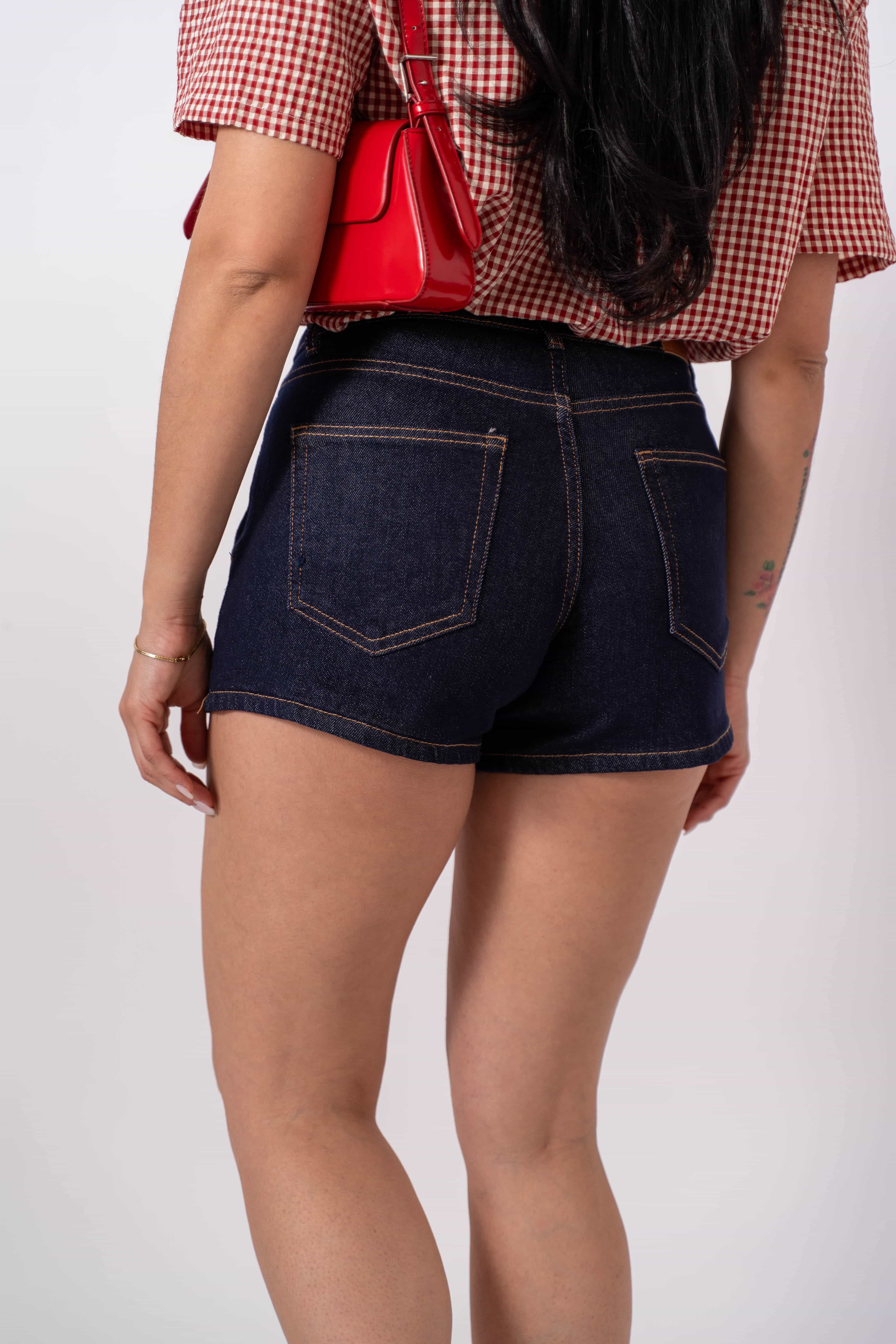 Shorts In Denim Lavaggio Zero - Image 3